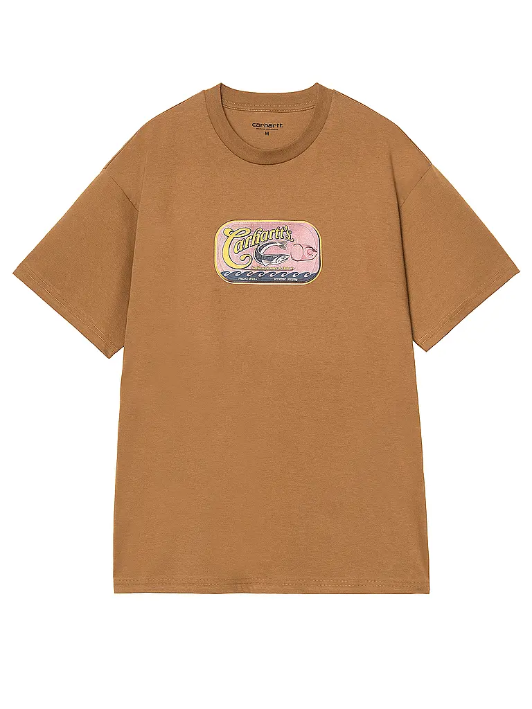 CARHARTT WIP | T-Shirt SARDINAS | Marrón claro