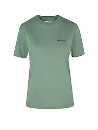 CARHARTT WIP | T-Shirt SCRIPT EMBROIDERY | Verde oscuro