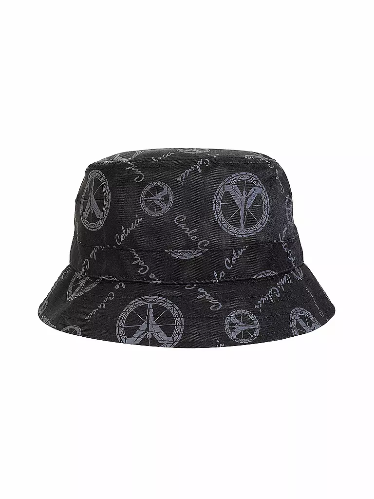 CARLO COLUCCI | Fischerhut - Bucket Hat | Negro