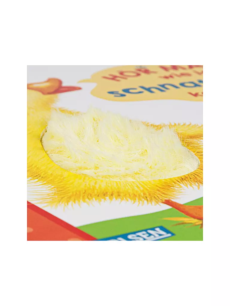 CARLSEN VERLAG | Escucha cómo puedo graznar (Mi primer libro de sonidos para acariciar 1) | Sin color