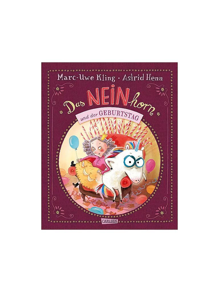 CARLSEN VERLAG | Libro - Das NEINhorn und der Geburtstag | Sin color