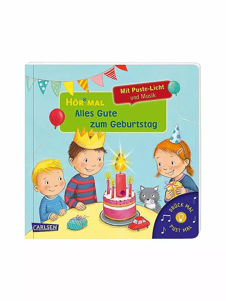 CARLSEN VERLAG | Libro - Escucha: Feliz cumpleaños con efectos de sonido | Sin color