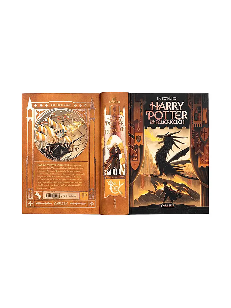 CARLSEN VERLAG | Libro - Harry Potter y el cáliz de fuego (Harry Potter 4) | Multicolor