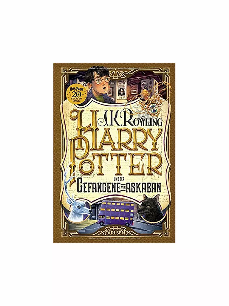 CARLSEN VERLAG | Libro - Harry Potter y el prisionero de Azkaban - Volumen 3 (Tapa dura) | Sin color