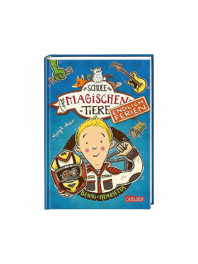 CARLSEN VERLAG | Libro - La escuela de los animales mágicos - Por fin vacaciones - Benni y Henrietta - Volumen 5 | Sin color