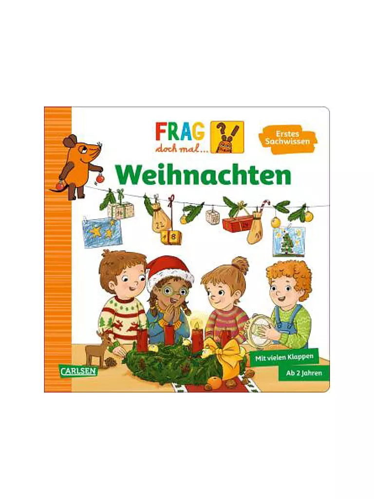 CARLSEN VERLAG | Libro - Pregunta a la ... la Rata: Navidad | Sin color