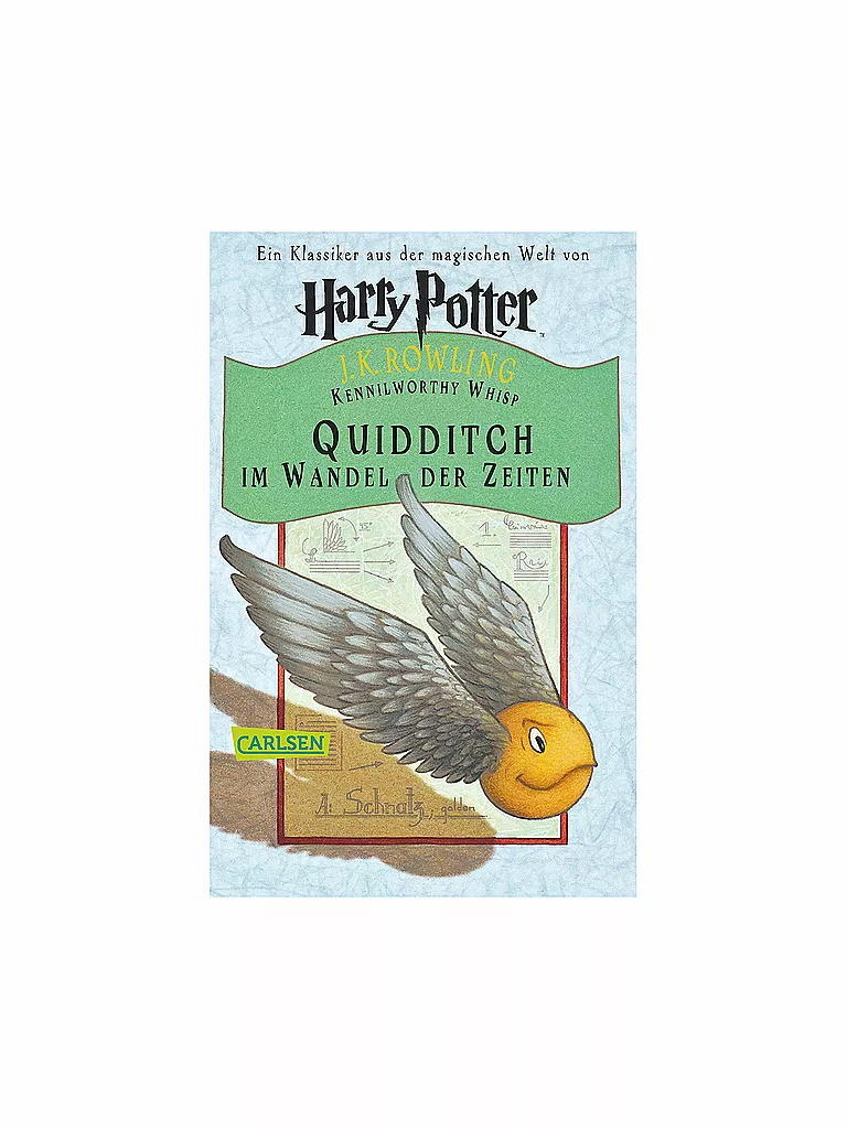 CARLSEN VERLAG | Libro - Quidditch a través de los tiempos | Sin color