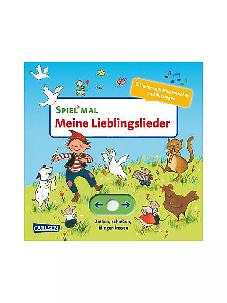 CARLSEN VERLAG | Libro - Spiel mal - Mis canciones favoritas | Sin color