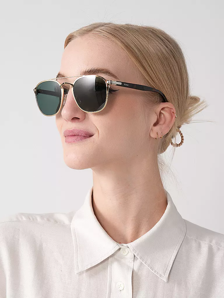 CARTIER | Gafas de sol CT0012S | Oro