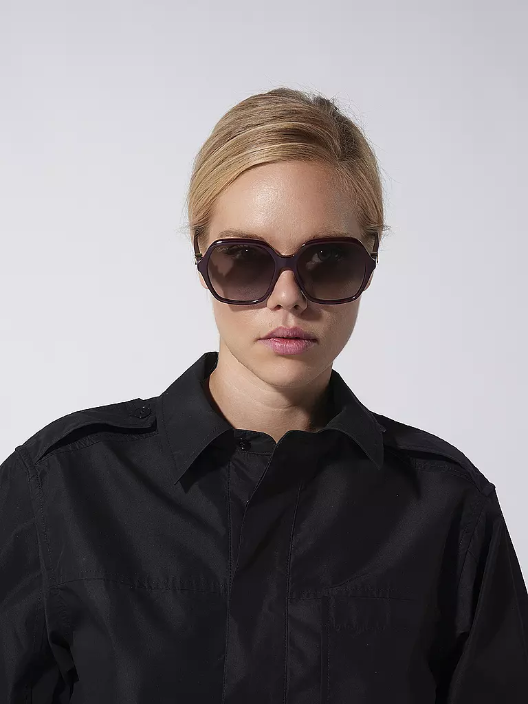 CARTIER | Gafas de sol CT0470S | Rojo oscuro