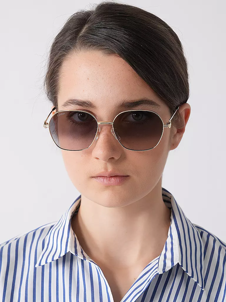 CARTIER | Gafas de sol CT0569SA | Oro