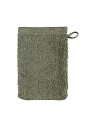 CAWÖ | Guante de baño 16x22cm C LIFESTYLE Naturaleza | Verde oscuro