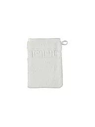 CAWÖ | Guante de baño NOBLESSE 16x22cm Blanco | Blanco