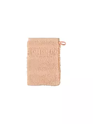 CAWÖ | Guante de baño NOBLESSE 16x22cm Agave | Naranja