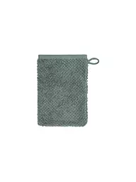 CAWÖ | Guante de baño Pure 16x22cm Salvia | Verde oscuro
