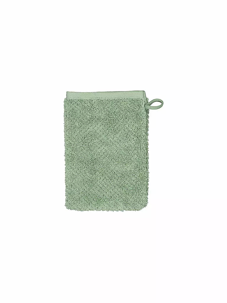 CAWÖ | Guante de baño Pure 16x22cm Salvia | Verde