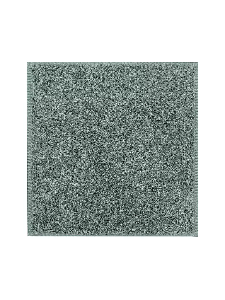 CAWÖ | Seiftuch PURE 30x30cm Mystic Green | Verde oscuro