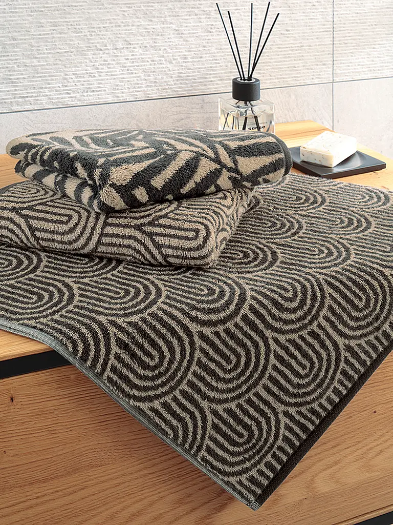 CAWÖ | Toalla 50x100cm MAISON Basalto | Gris