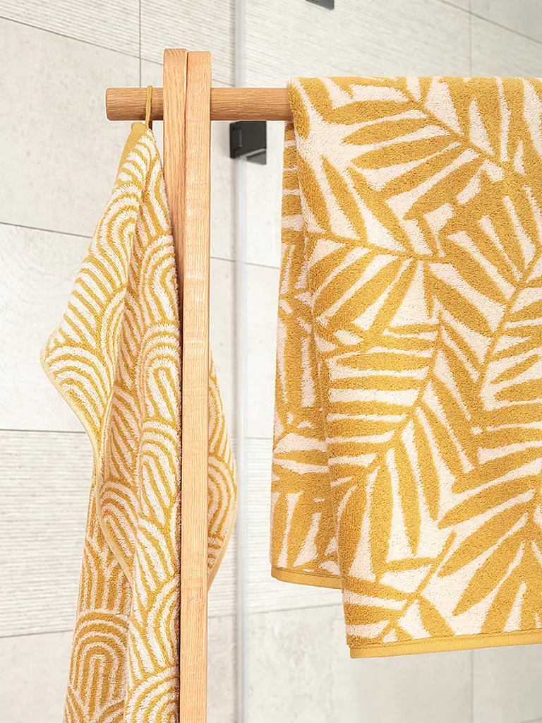 CAWÖ | Toalla 50x100cm MAISON Gold | Amarillo