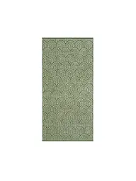 CAWÖ | Toalla de ducha 70x140cm MAISON Natur | Verde oscuro