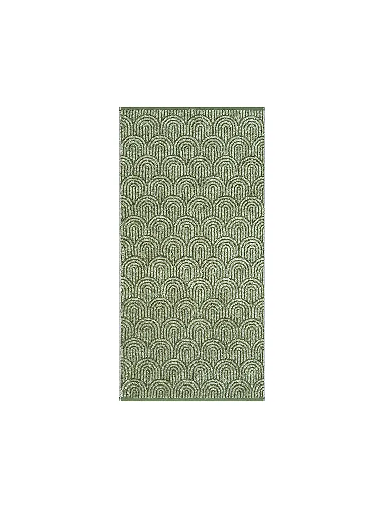 CAWÖ | Toalla de ducha 70x140cm MAISON Field | Verde oscuro