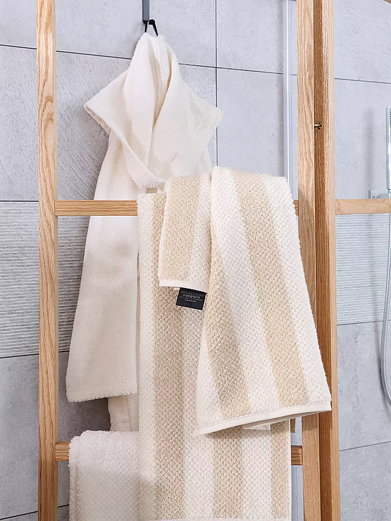 CAWÖ | Toalla de ducha PURE STRIPES 80x150cm Beige | 