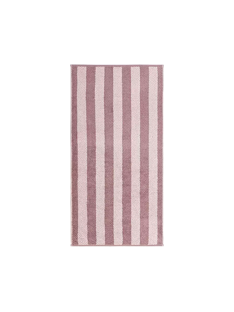 CAWÖ | Toalla de ducha PURE STRIPES 80x150cm Vintage Rose | Rosa
