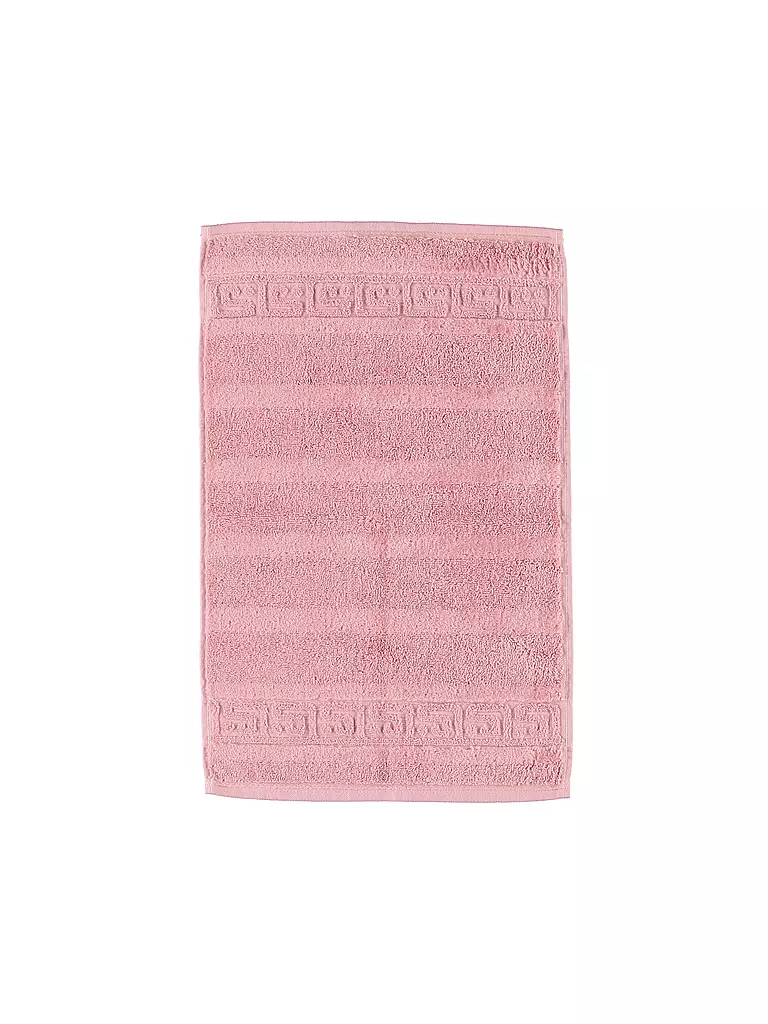 CAWÖ | Toalla de tocador NOBLESSE 30x50cm Rosa | Rosa