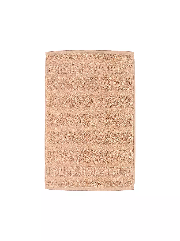 CAWÖ | Toalla de tocador NOBLESSE 30x50cm Salmón | Naranja