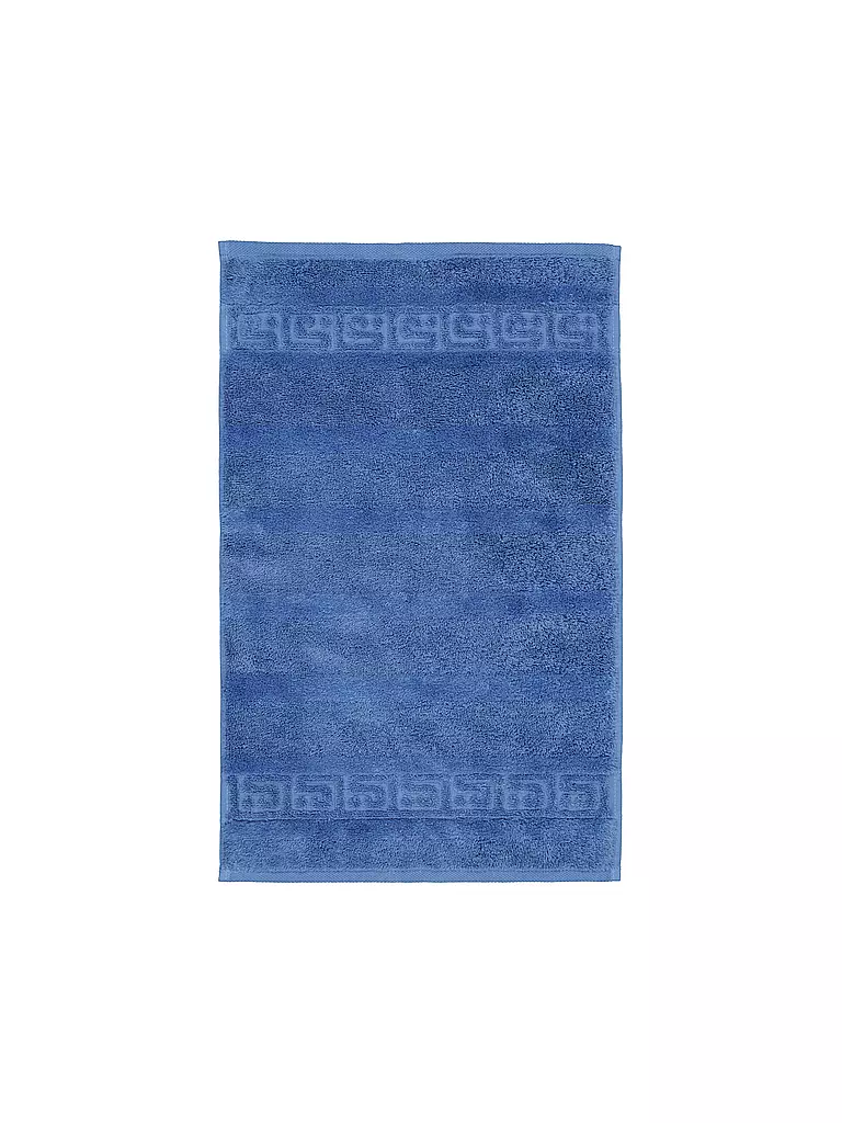 CAWÖ | Toalla de tocador NOBLESSE 30x50cm Zafiro | Azul