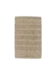 CAWÖ | Toalla de tocador NOBLESSE 30x50cm | Beige