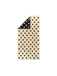 CAWÖ | Toalla NEW STAR 50x100cm Beige/Basalto | Verde oscuro
