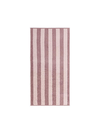 CAWÖ | Toalla PURE STRIPE 50x100cm Vintage Rose