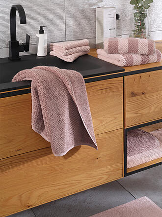 CAWÖ | Toalla PURE STRIPE 50x100cm Vintage Rose