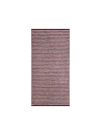CAWÖ | Toalla de ducha 70x140cm CLUB STRIPES Borgoña