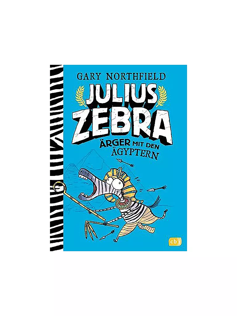 CBJ/CBT VERLAG | Libro - Julius Zebra - Problemas con los egipcios | Sin color