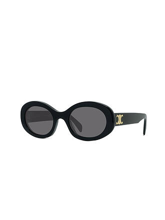 CELINE | Gafas de sol redondas negras Triomphe