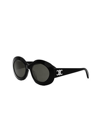 CELINE | Gafas de sol redondas negras Triomphe