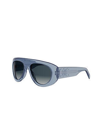 CELINE | Gafas de sol de aviador azules Triomphe Stamp