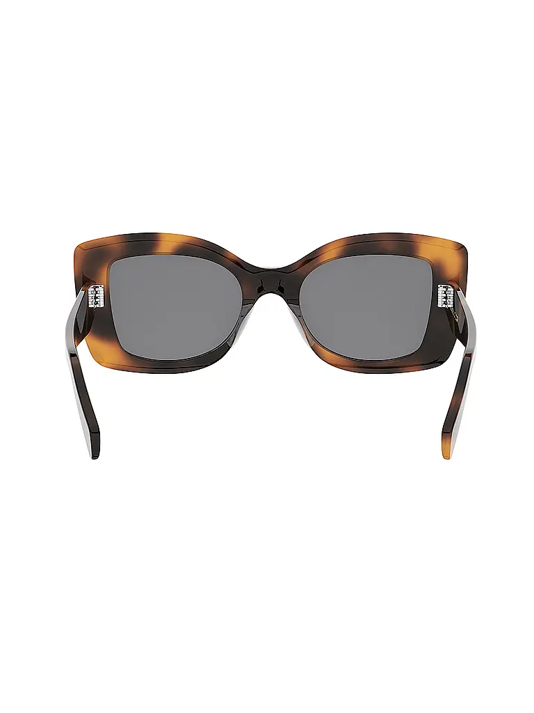 CELINE | CELINE 3 Dots schwarze eckige Sonnenbrille | Marrón
