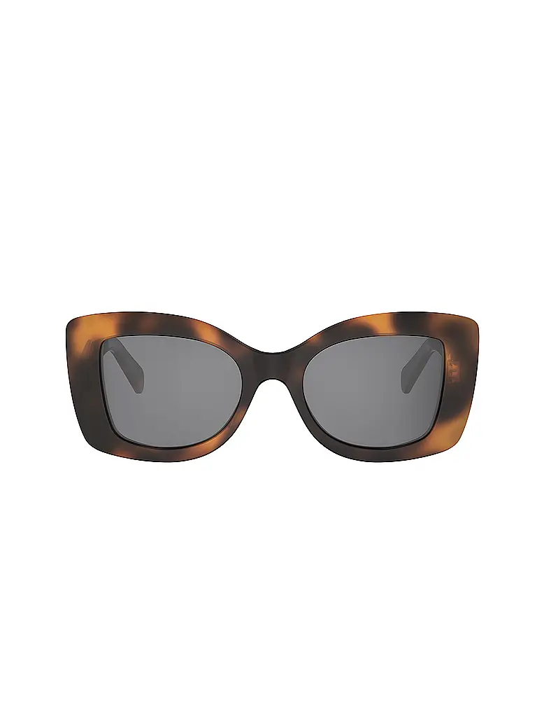 CELINE | CELINE 3 Dots schwarze eckige Sonnenbrille | Marrón