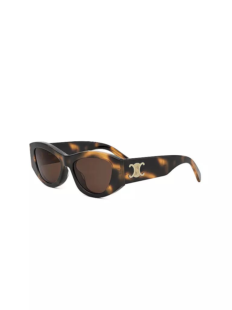 CELINE | Gafas de sol geométricas Triomphe color habana marrón | Marrón