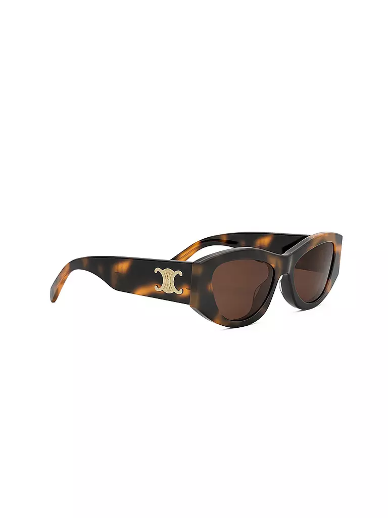 CELINE | Gafas de sol geométricas Triomphe color habana marrón | 