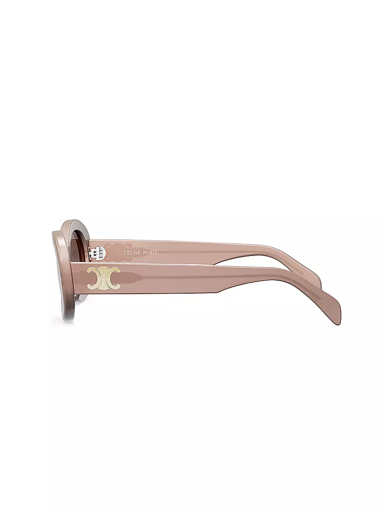 CELINE | Gafas de sol ovaladas marrones Triomphe | 