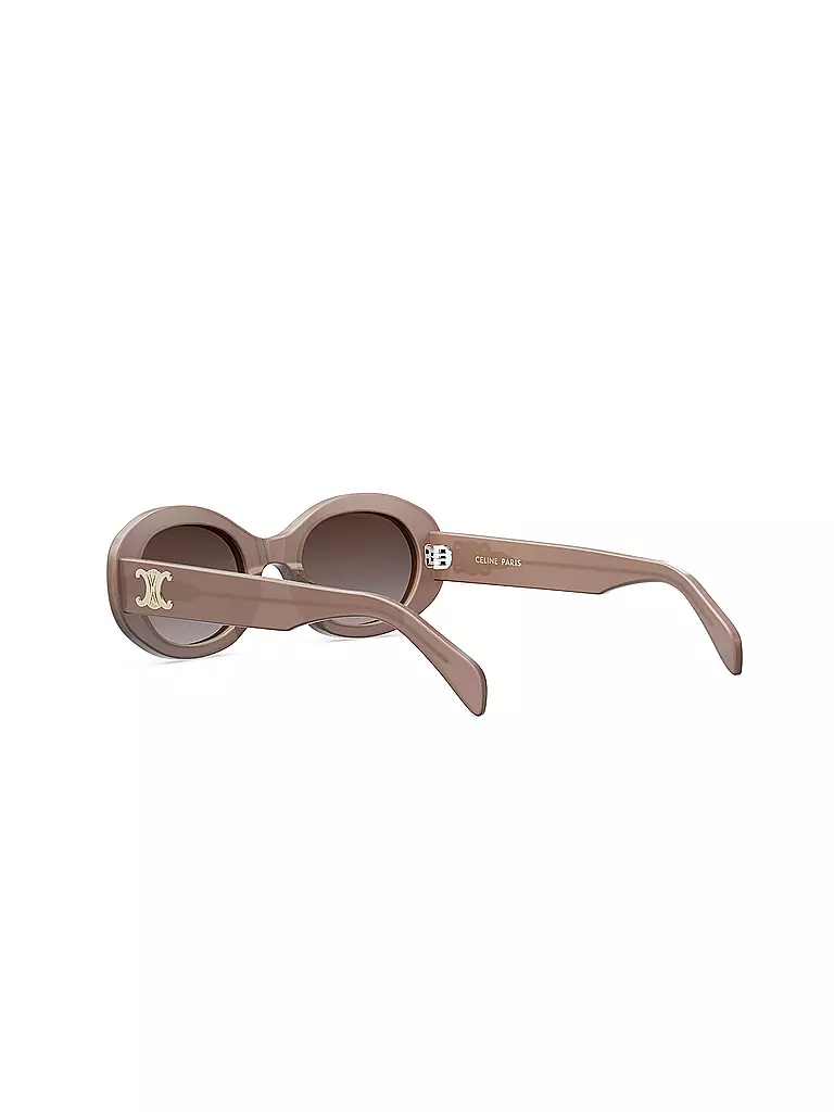 CELINE | Gafas de sol ovaladas marrones Triomphe | 