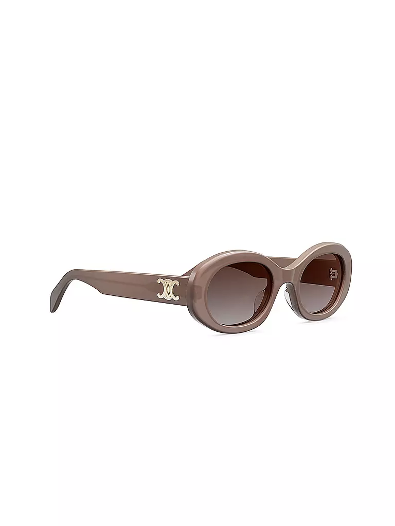 CELINE | Gafas de sol ovaladas marrones Triomphe | 