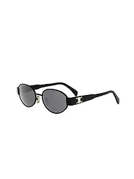 CELINE | Gafas de sol ovaladas negras Metal Triomphe | Negro