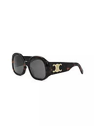 CELINE | Gafas de sol redondas Maxi Triomphe color havana marrón | Marrón