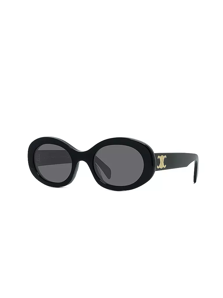CELINE | Gafas de sol redondas negras Triomphe | Negro