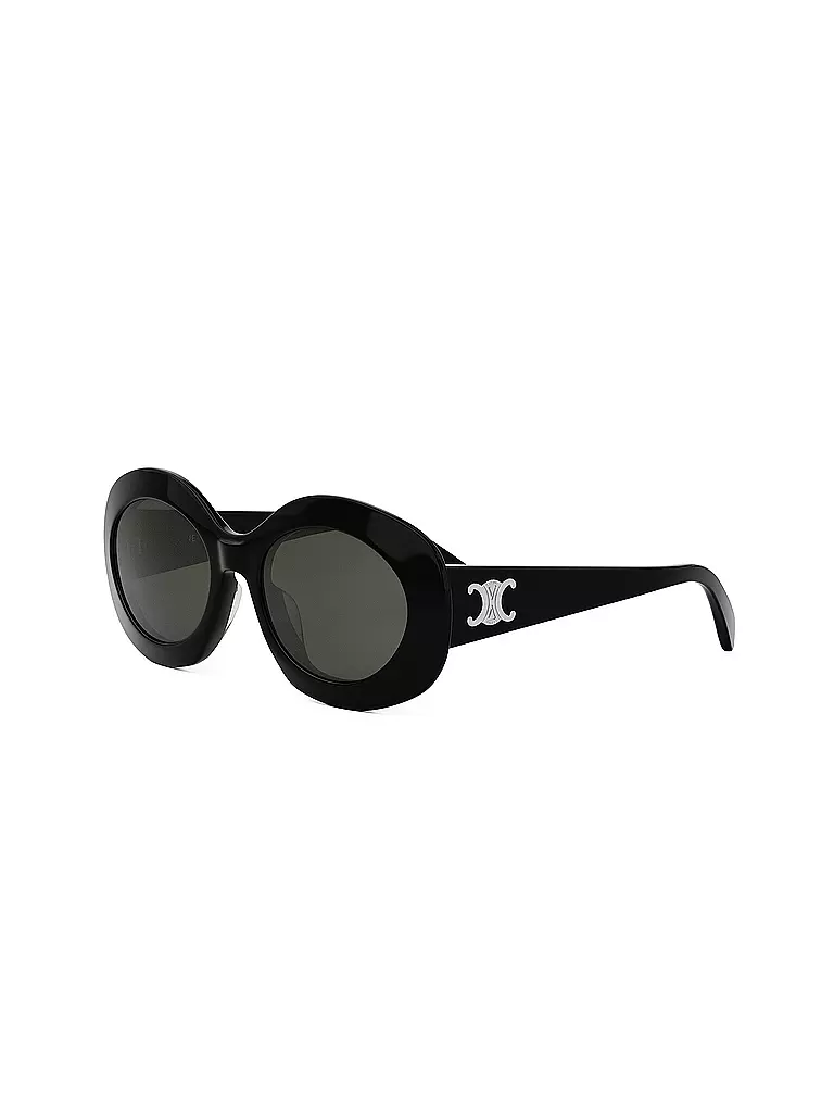 CELINE | Gafas de sol redondas negras Triomphe | Negro